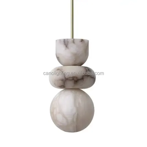 Suspension en albâtre Aldébaran, totem